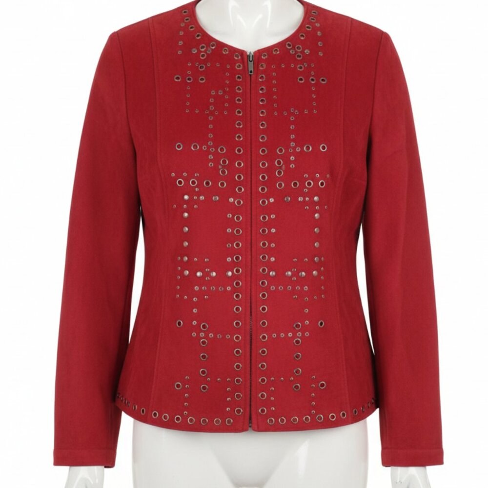 Hearts of Palm Women's Business Casual Blazer Jacket Size 14